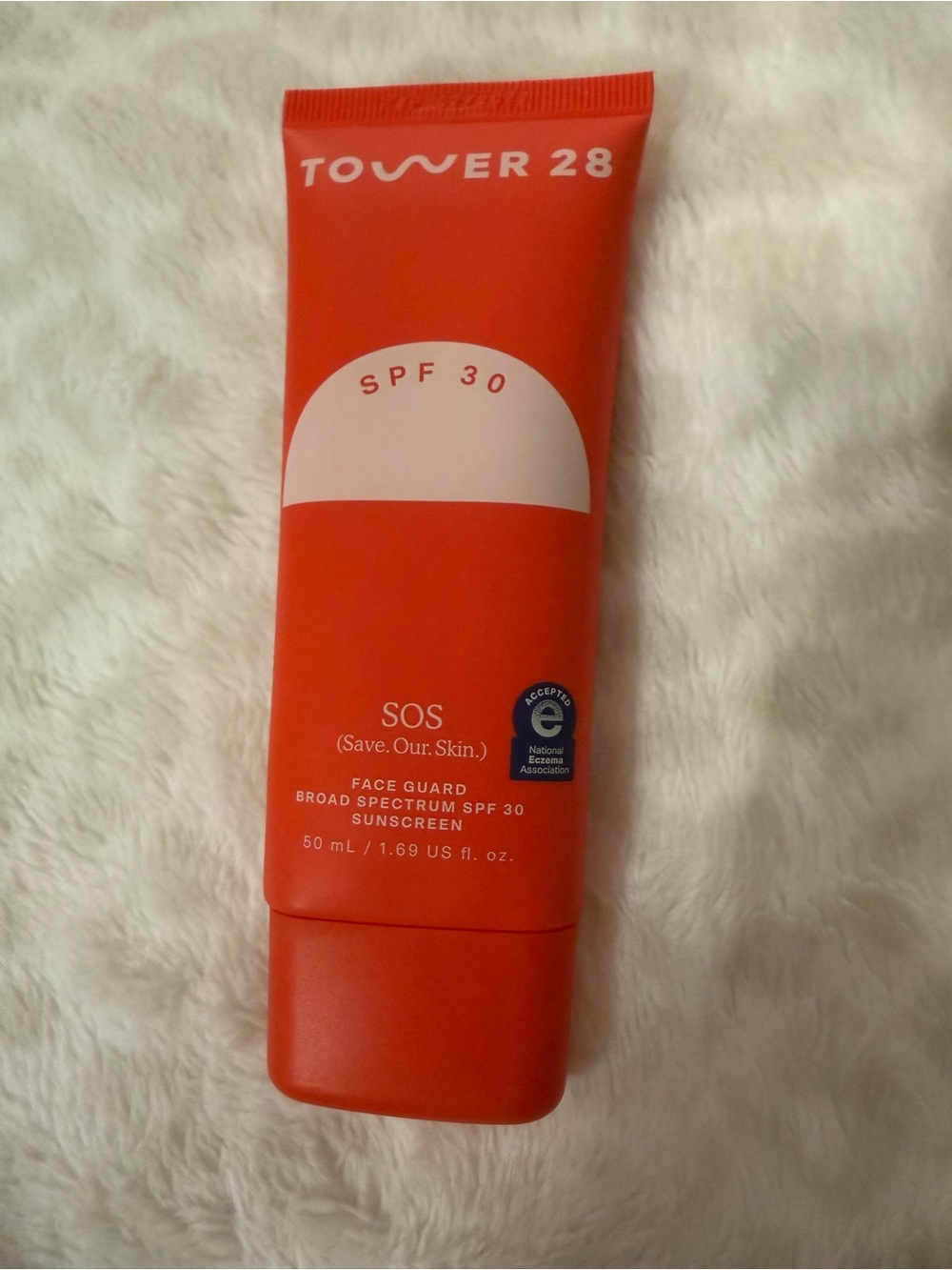 Tower 28 SOS Face Guard Broad Spectrum SPF 30 Sunscreen 1.69 oz / 50 mL